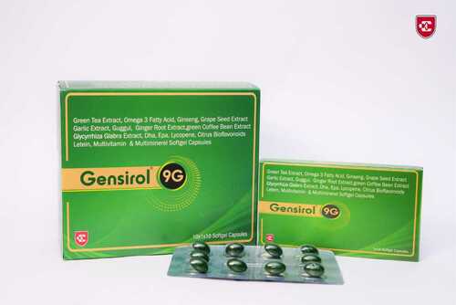 ओमेगा 3 फैटी एसिड + हरी चाय का अर्क + जिन्कगो बिलोबा + लहसुन + जिनसेंग + अंगूर के बीज का अर्क + एंटी ऑक्सीडेंट्स + मल्टी विटामिन और खनिज