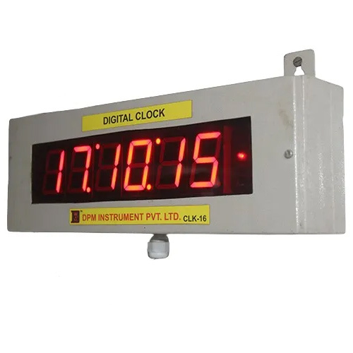 Industrial Digital Clock Design: Modern