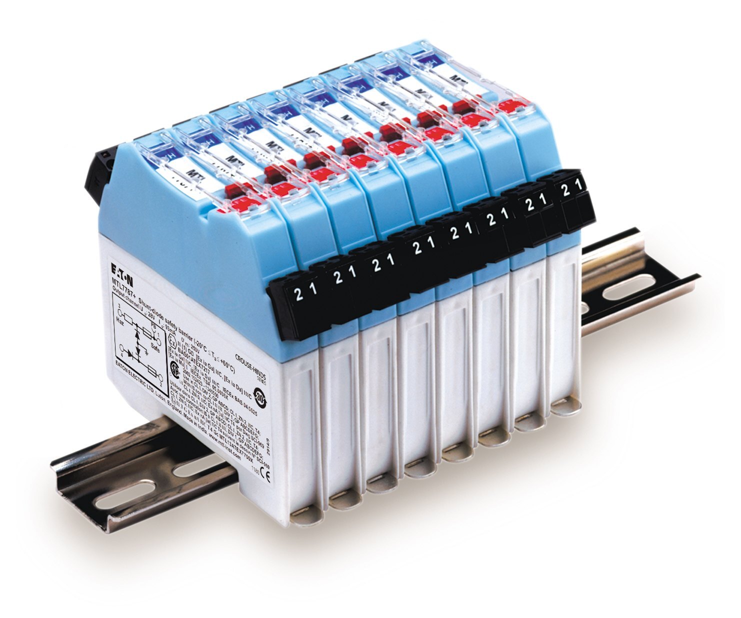 Intrinsically Safe Isolators -Zener Barriers - Color: Blue