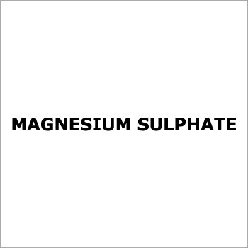 Pure Magnesium Sulphate