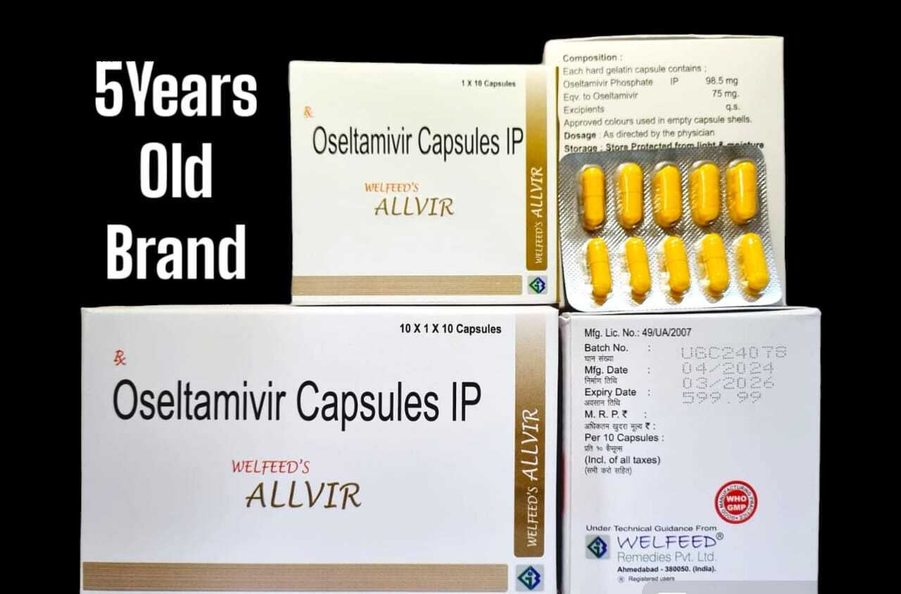 75mg Oseltamivir Capsules Ip General Medicines