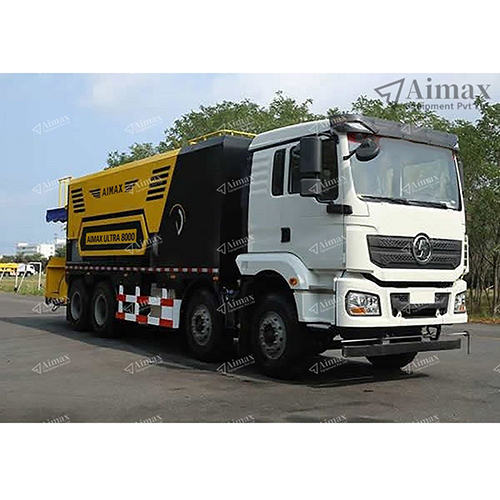 Micro Surfacing Paver Aimax Ultra 8000 - Color: Yellow