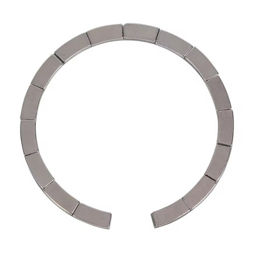 C Shape Arc Magnet - Customized Silver Finish | Versatile Commercial Application, Unique Arc Design