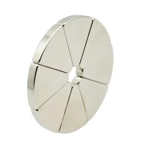 Multiple Arc Magnet - Customized Silver Finish | Commercial Application, Other Magnet Type