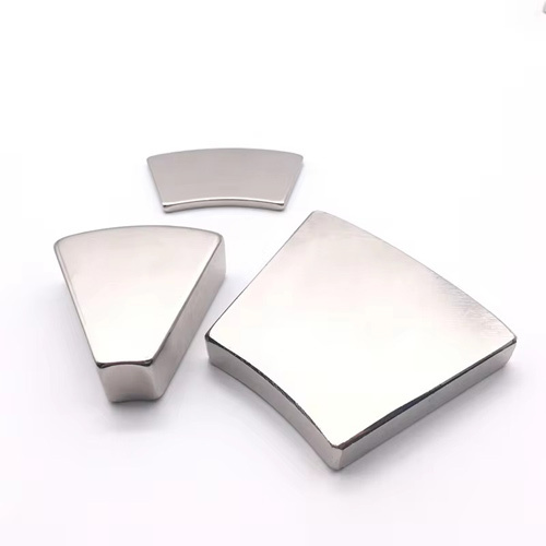 Multiple Arc Magnet - Customized Silver Finish | Commercial Application, Other Magnet Type