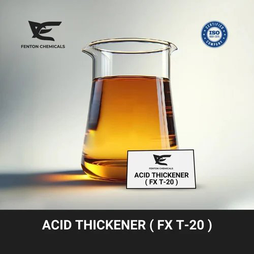 Acid Thickener Fx T-20 - Brownish Liquid, 100% Pure With Long-term Viscosity And Corrosion Inhibition For Toilet Cleaner Manufacturing