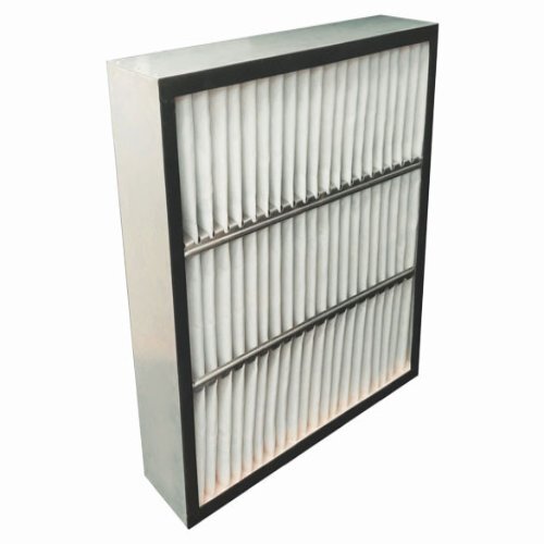 Air Handling Filters - Metal, 560x620x50 Mm , Pleated Synthetic Fiber Media, 99% Efficiency, Low Pressure Drop, Double Open End Cartridge