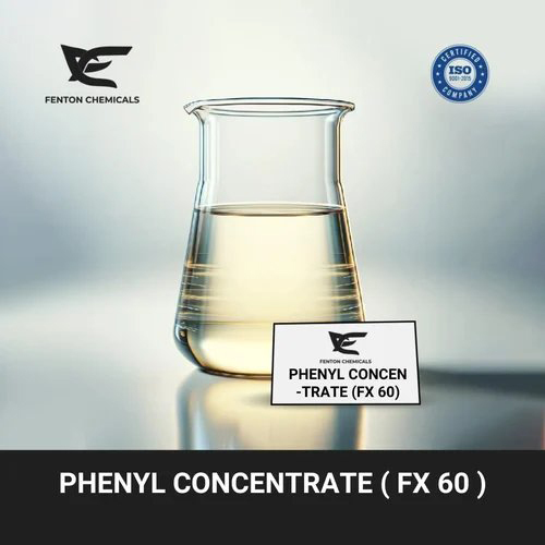 Phenyl Concentrate ( Fx 60 ) - Liquid, 50 Litre/200 Litre , Transparent Color, Ideal For Cleaning In Hospitals, Schools, And Industrial Spaces