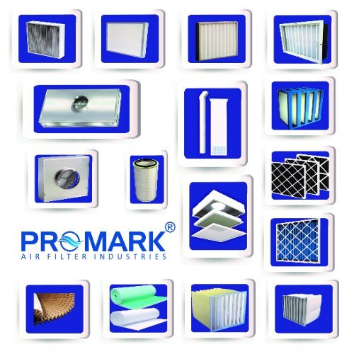 Hvac Air Filter - Metal, 610x610x50 Mm | 90% Efficiency, Pleated Synthetic Fiber, Single Open End, High Dust Holding Capacity, Low Initial Pressure Drop
