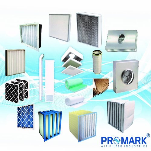 Hvac Air Filter - Metal, 610x610x50 Mm | 90% Efficiency, Pleated Synthetic Fiber, Single Open End, High Dust Holding Capacity, Low Initial Pressure Drop