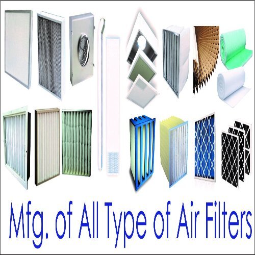 Hvac Air Filter - Metal, 610x610x50 Mm | 90% Efficiency, Pleated Synthetic Fiber, Single Open End, High Dust Holding Capacity, Low Initial Pressure Drop