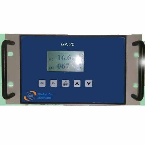 Metal Ga 20 Rack Mount Gas Analyzer