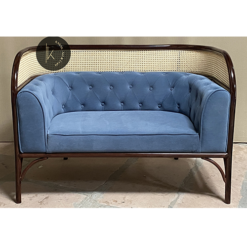 Iron Cane Sofa - Assembly: No Assembly Required