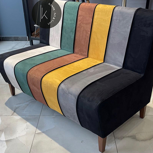 Sofa Without Armrest - Assembly: No Assembly Required