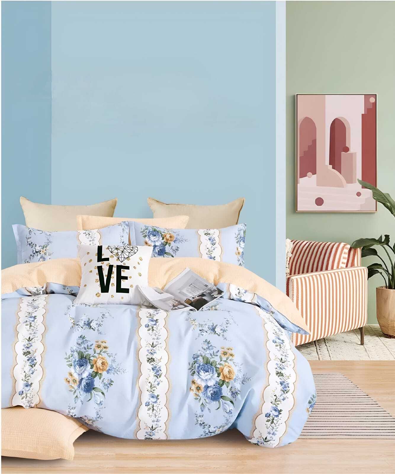 Superb King Size Bedsheet Set - Length: 275 Centimeter (Cm)