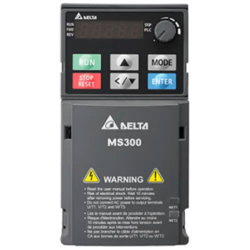 Delta VFD MS300 Series - Black Finish | Precision Control for Electronic Appliances