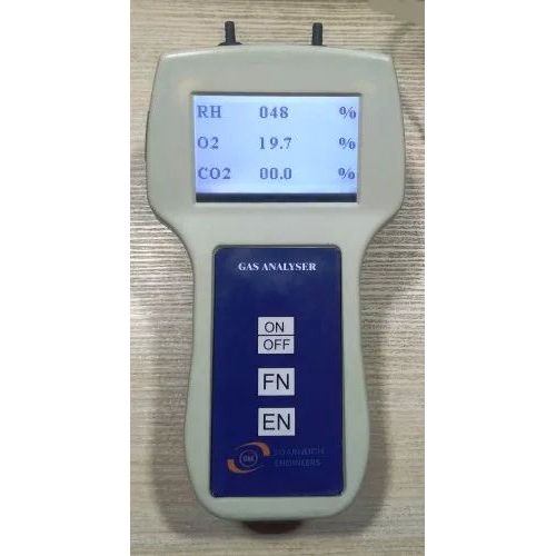 पोर्टेबल ऑक्सीजन और CO2 डिटेक्टर