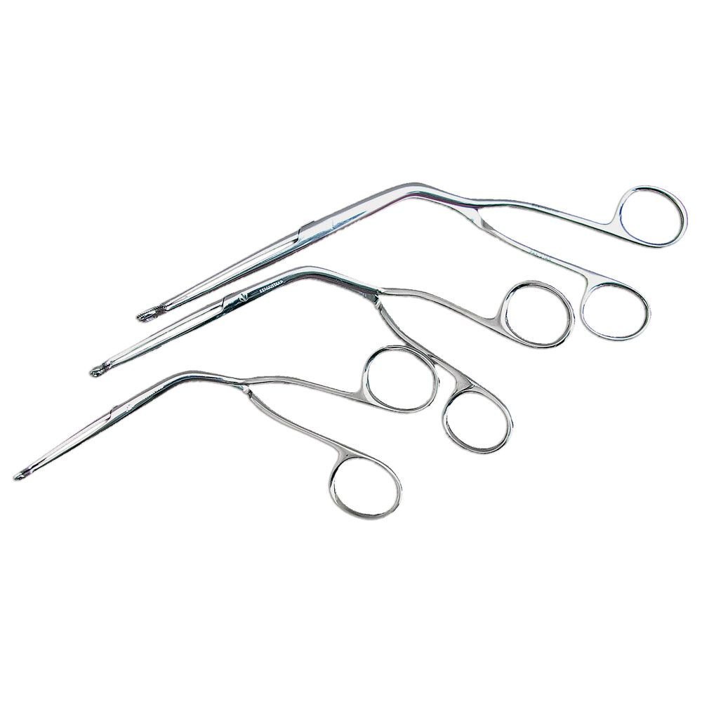 Ss Magill Forceps - Stainless Steel, Infant/child/adult Sizes | Twin-bladed Design, Rounded Grasping Ends, Open & Closed End Options