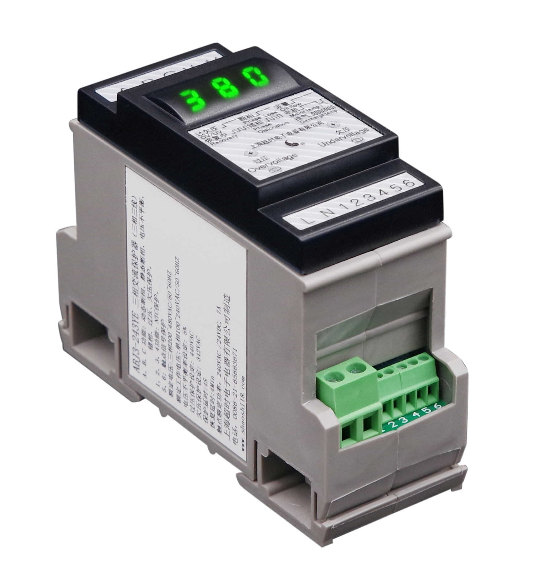 Abj3-24s Multifunctional Static Phase Loss Protector With Extended Functions Application: Industrial