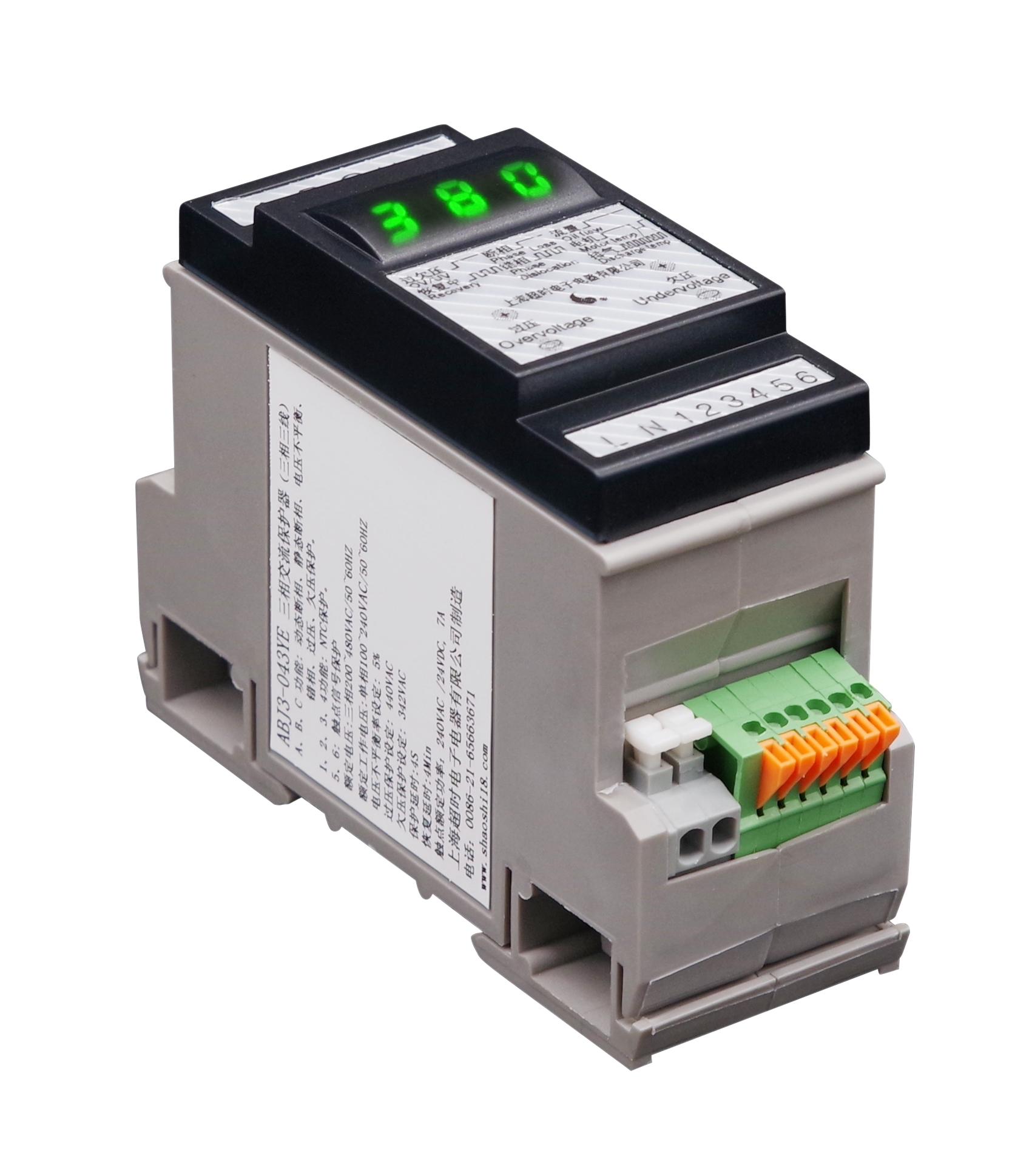 Abj3-24s Multifunctional Static Phase Loss Protector With Extended Functions Application: Industrial
