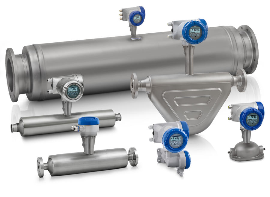 Coriolis Mass Flowmeter - Color: Silver