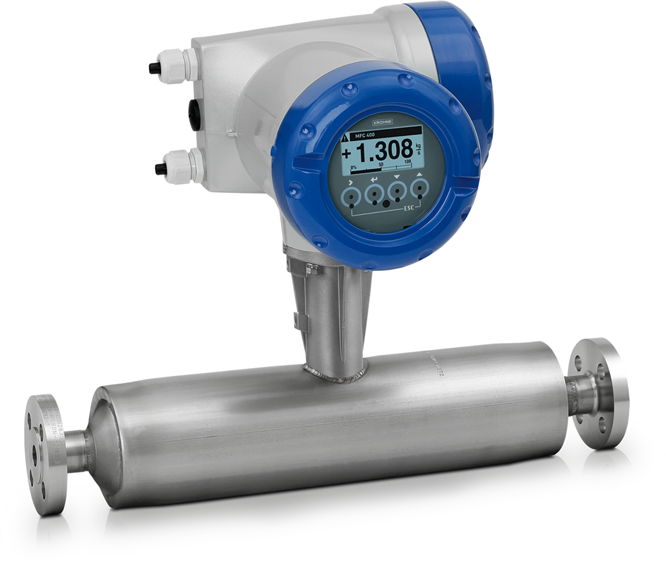 Coriolis Mass Flowmeter - Color: Silver