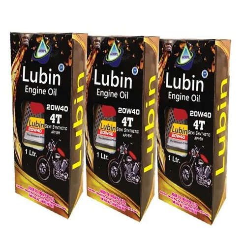 20W40 4T Lubin Engine Oil - Application: Two Wheeler