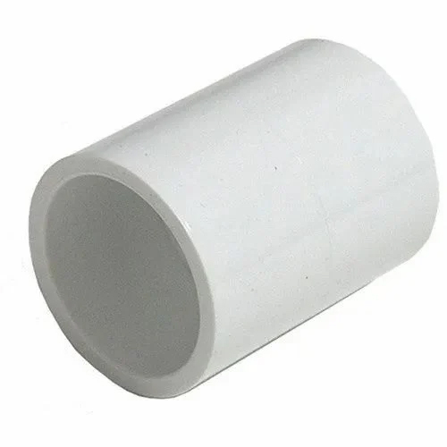 White And Black Pvc Conduit Coupler