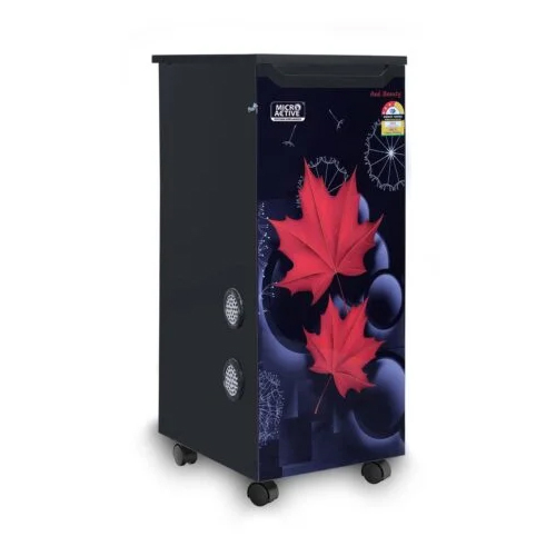 ग्लॉसी और मैट काला लाल ब्यूटी फ्लोरमिल