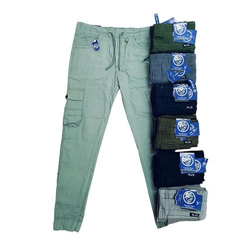 Mens Cargo Twill Joggers - Feature: Washable