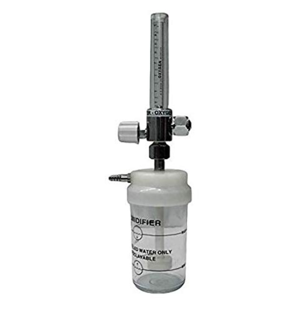Bpc Flowmeter - Polycarbonate Bottle, Precision Spindle For Fine Adjustment, Durable Outer Tube Protection