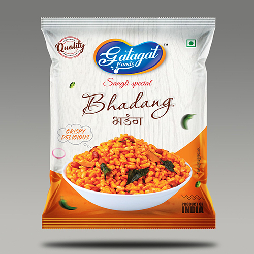 Bhadang Centre Seal Pouch - High-Quality PVC, Multi-Color Print , Embossed Texture with Digital Printing and Warranty