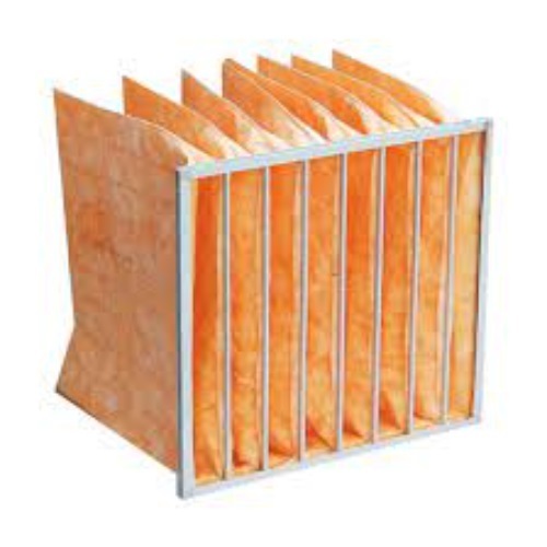 Pocket Bag Filter - Dual Layer Microfine Synthetic Media, Merv 10-15 Efficiency Levels, Moisture Resistant With Gradient Density Fiber Structure, Custom Sizes Available