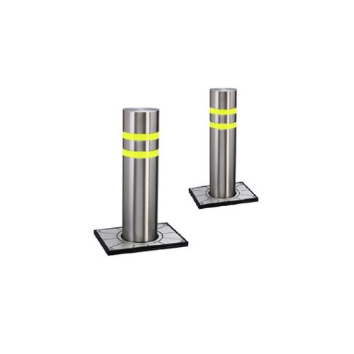 Hydraulic Bollard - Color: Silver
