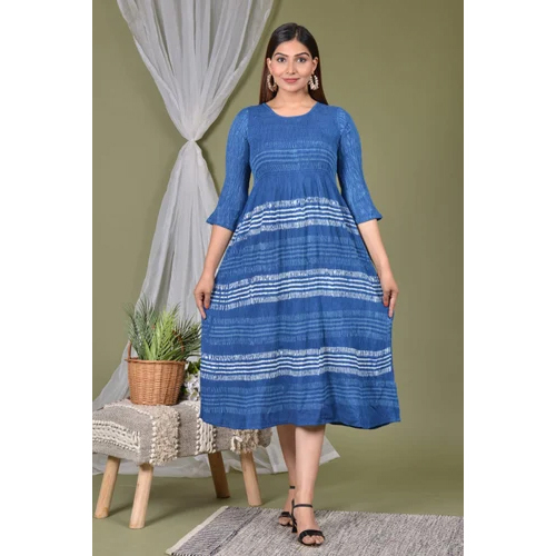 Different Available Blue Bobbin Dress
