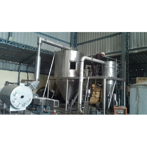 Spray Dryer - Electric Power, Standard Size | Silver Finish for Efficient Liquid to Powder Conversion
