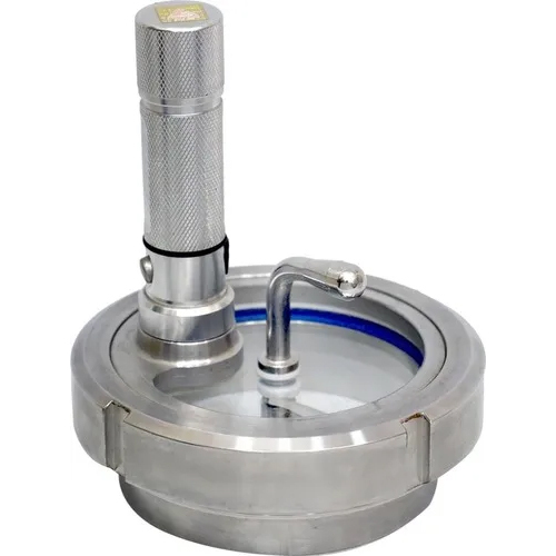 Ss Union Sight Glass (Battery Operated) - Color: Silver