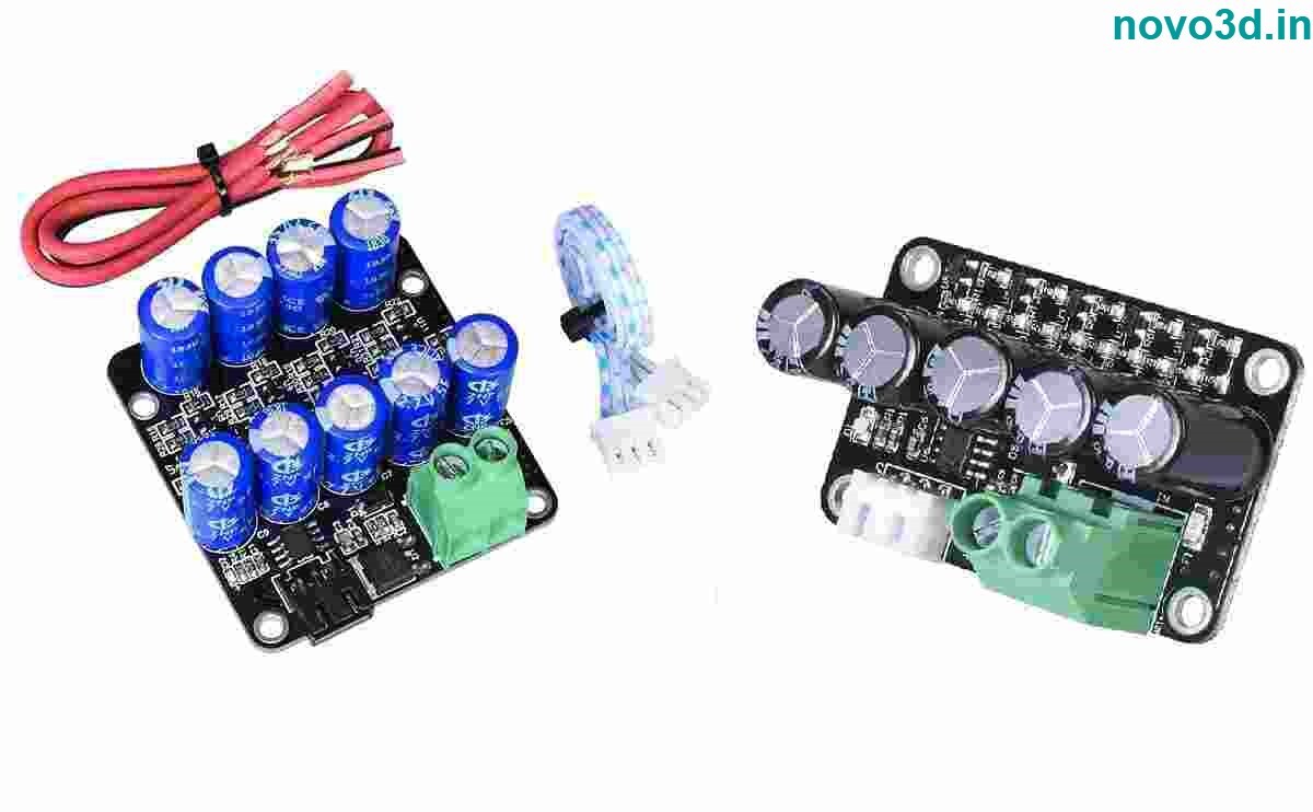 Ups Uninterruptible Power Supply - 24v/12v Input | Super Compatibility For All Dc 3d Printers, Compact Design, Includes Jst Connector And Cable, Lightweight At 50 Grams, Emergency Power Backup