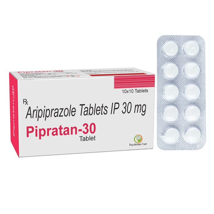 Aripiprazole Tablet - 10x10 Tablet Pack, General Medicine For Mental Disorders, Suggested Dosage By Healthcare Professionals, Store In Dry Place