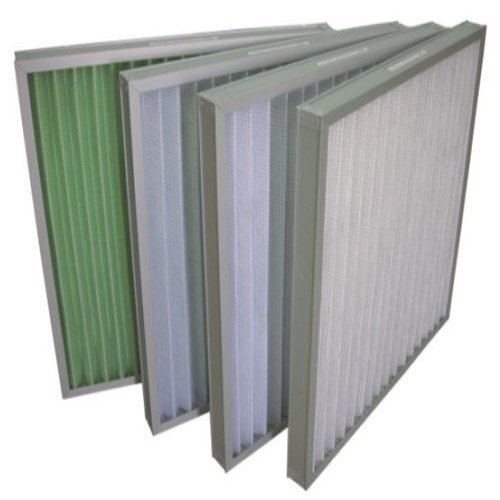 Synthetic Fiber Air Pre Filter - Pleated Synthetic Fiber, 605x605x45 Mm, 90% Efficiency | High Dust Holding Capacity, Excellent Arrestance, Commercial & Industrial Use