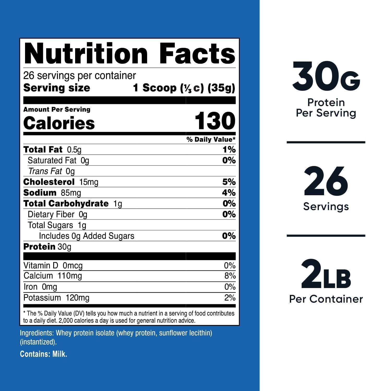 Nutricost Whey Protein Isolate