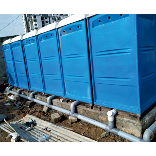 As Per Requirement Connected Toilets