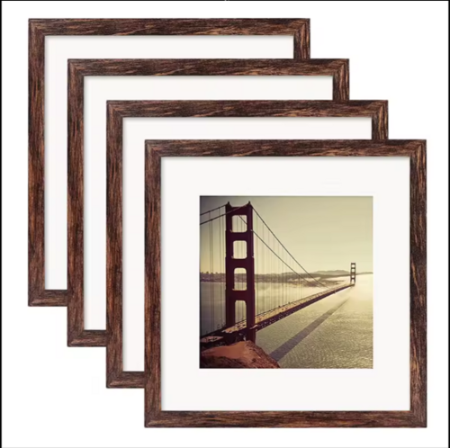 Polishing Asfrp16930 9x9 Art Print Photo Frame Set Of 4