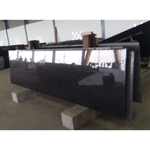 Black Granite Slab - Size: As Per Requirement