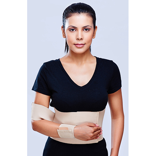 Shoulder Immobilizer - High-Quality Durable Material, Adjustable Size for All Patients | Portable, Foldable, Non-Disposable for Hospital and Personal Use
