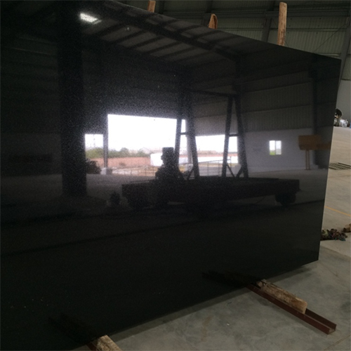 Black Granite Slab - Size: As Per Requirement