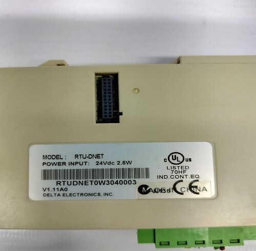 Delta Electronics Rtu-dnet Fieldbus Solution Module