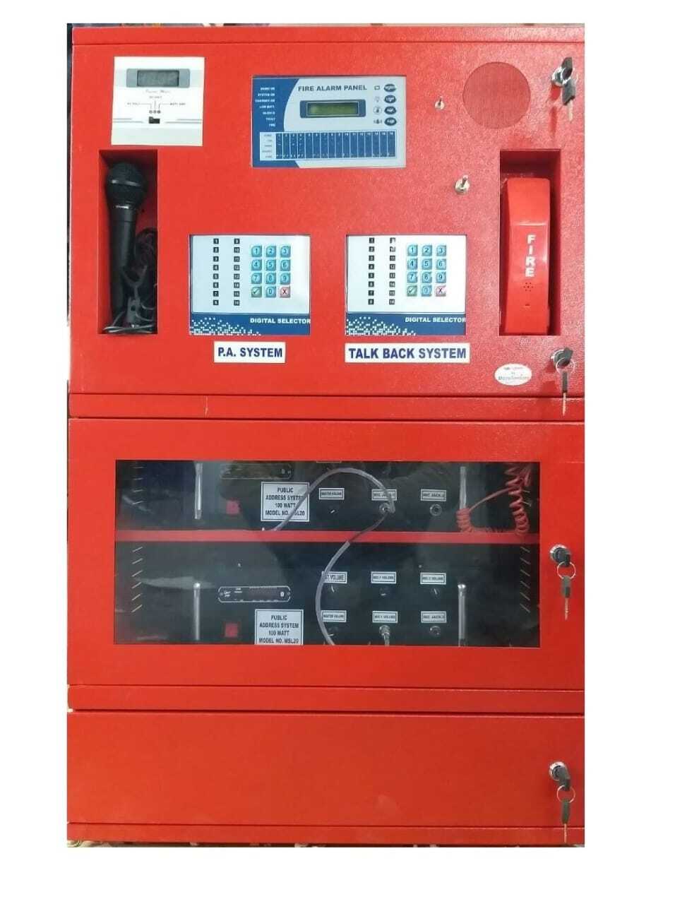 Fire Alarm With Pa System - Color: Red