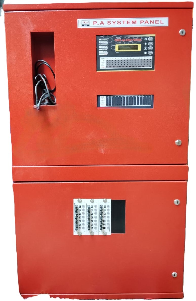 Fire Alarm With Pa System - Color: Red