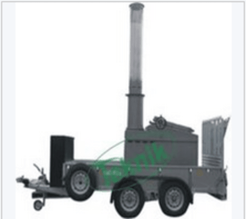 Steel Mobile Waste Incinerator